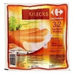 10 KNACKS pur porc