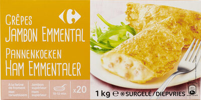 20 Crêpes Jambon Emmental