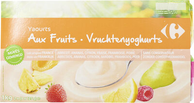 Yaourt Brassé à La Pulpe De Fruits