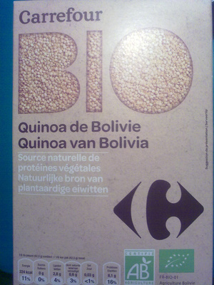 Quinoa de Bolivie Bio