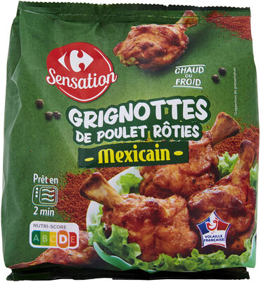 Grignottes de poulet rôties -Mexicain