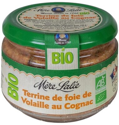 Terrine de foie de volaille au cognac Bio