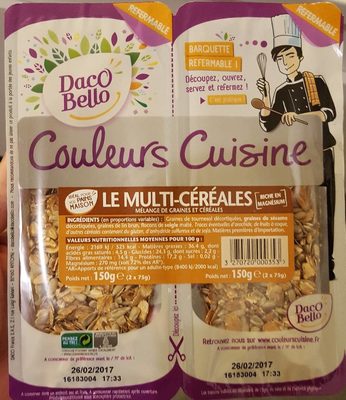 Le multi-céréales