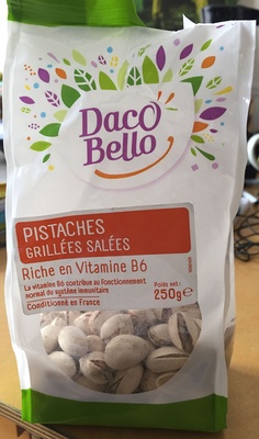 Pistaches grillées salées