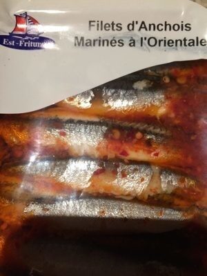 Filet d'anchois mariné à l'orientale