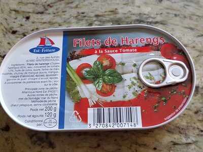 Filets de Harengs à la sauce tomate