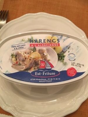 Harengs à l'alsacienne