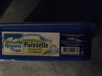 Faisselle au lait de vache