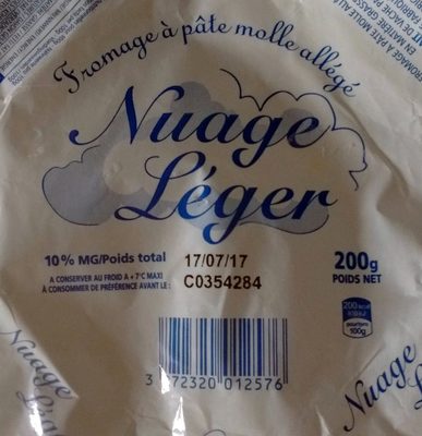 Nuage Léger - Fromage à pâte molle allégé