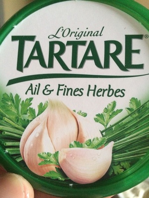 Fromage à tartiner, à l'ail et fines herbes