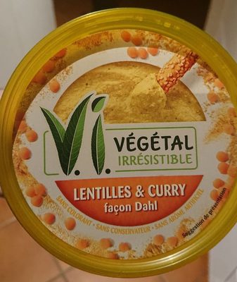 Lentilles et curry façon Dahl