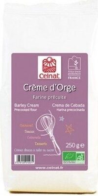 Farine précuite d'orge