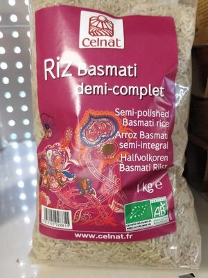 Riz basmati semi complet