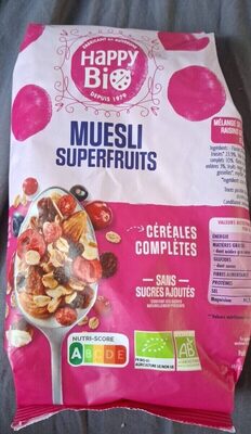 Muesli superfruits