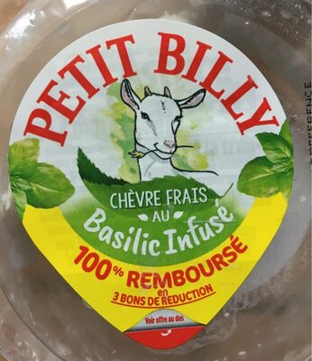Chèvre frais au basilic infusé