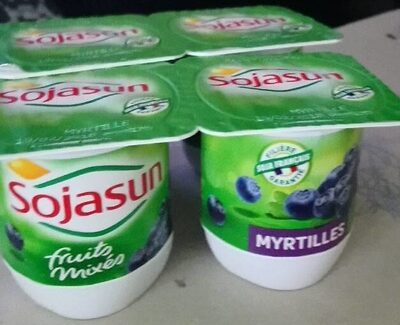 Dessert Fruits mixés Myrtilles