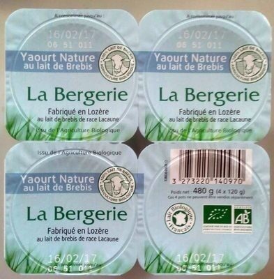 Yaourt nature au lait de brebis
