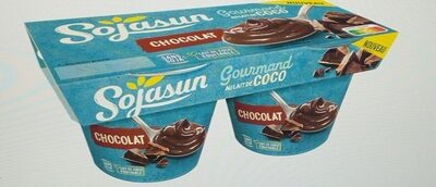 Dessert au lait de coco chocolat