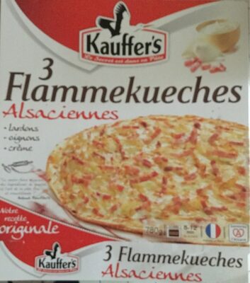 3 flammekueches alsaciennes