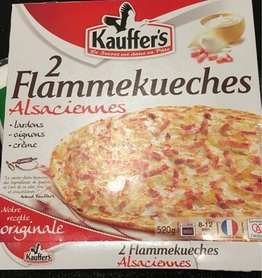 Flammekuche alsacienne Kauffer's