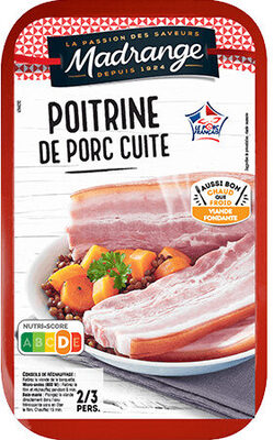 Poitrine de porc cuite