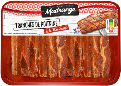 Tranches de poitrine à la mexicaine