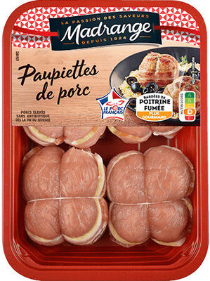 Paupiettes de porc lardées