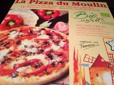 Pizza légumes grillés gorgonzola