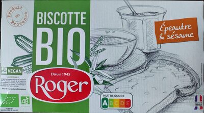 Biscottes bio épeautre et sésame