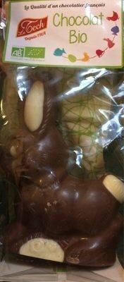 Bonbons bio lièvre au chocolat lait