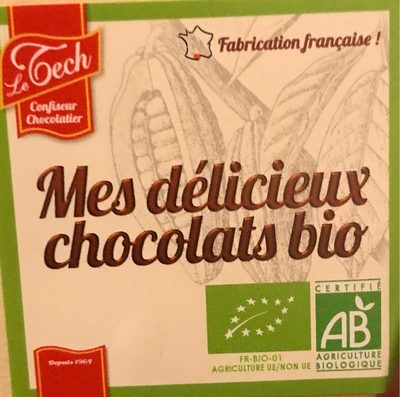 Mes délicieux chocolats bio