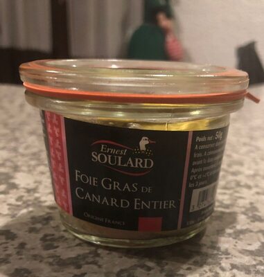 Foie gras de canard entier