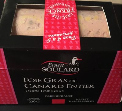 Foie gras de canard entier