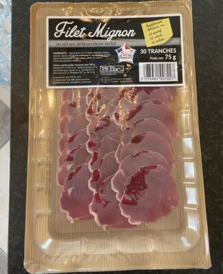 Filet mignon seché