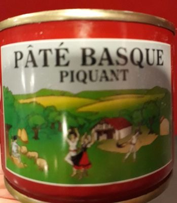 Pâté basque piquant