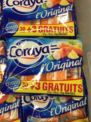 Coraya bâtonnets saveur