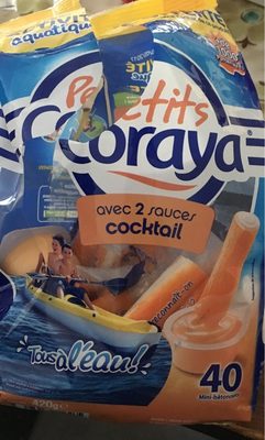 Petits Coraya avec 2 sauces cocktail