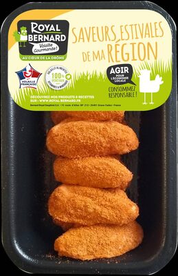 6 Ailes de poulet assaisonné au paprika