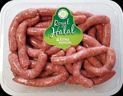 Saucisses nature 100% volaille Halal