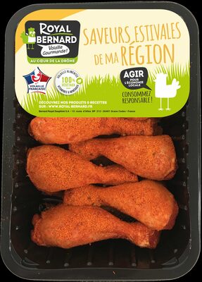 8 Pilons de poulet assaisonné à la Mexicaine