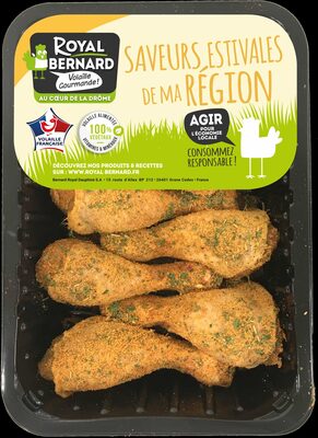 8 Pilons de poulet assaisonné à la Provençale