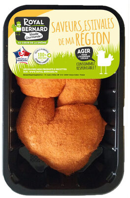 2 Cuisses de poulet au paprika