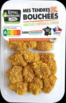 Mes tendres bouchées marinées Paprika et cumin