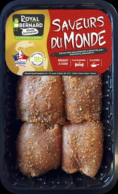 Sauté de poulet miel laqué et poivre de Belem