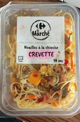 Nouilles à la chinoise Crevette