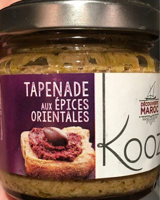 Tapenade aux epices orientales