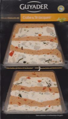 Mille-feuilles de Crabe & St-Jacques
