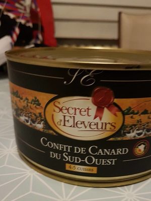 Confit de canard du sud ouest