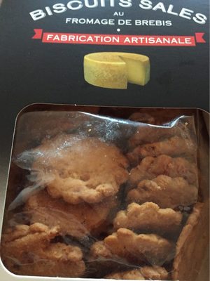 Biscuits Salés au Fromage de Brebis Lot de 4