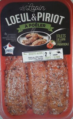 FILETS DE LAPIN A LA PROVENCALE